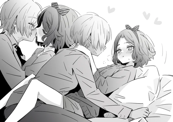 #ガールズバンドクライ #百合 