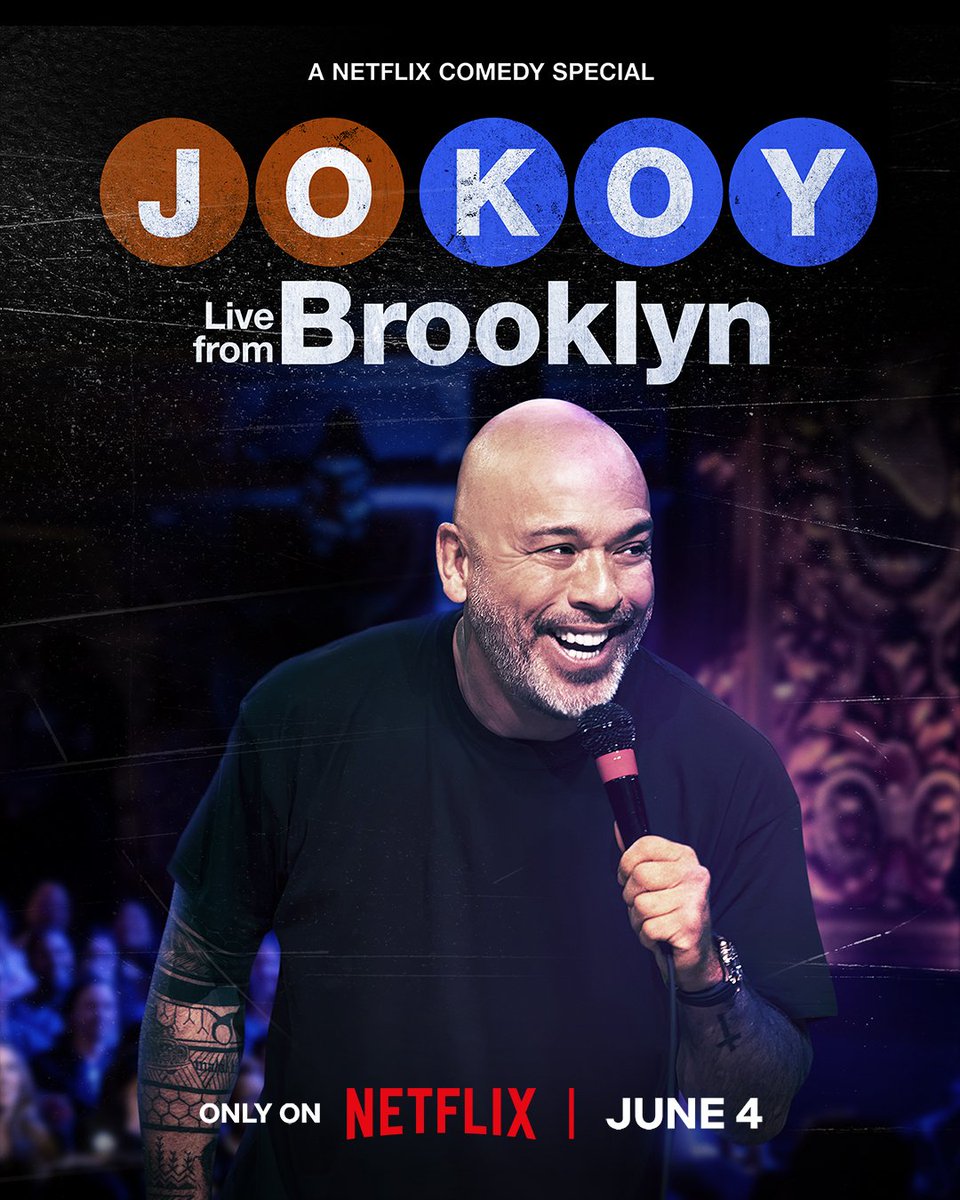 In this unfiltered stand-up special, comedian @Jokoy takes on energy vampires, mumble rap, emoji flirting and the surprise of being called a zaddy. #JoKoy: #LiveFromBrooklyn (2024), now streaming on @NetflixIndia.