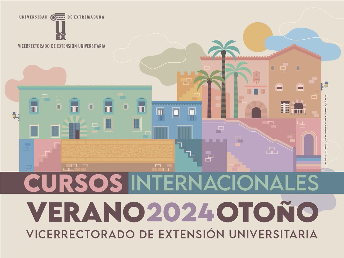 🎉 ¡La XXV edición de los Cursos Internacionales de Verano Otoño de la UEx ha comenzado! 
🎓 24 cursos disponibles en julio y septiembre en varias sedes de Extremadura. 
🌐 Temas actuales como la Agenda 2030, IA, Igualdad y más. 
📚 ¡Matricúlate ya! 
👉 eventos.unex.es/verano