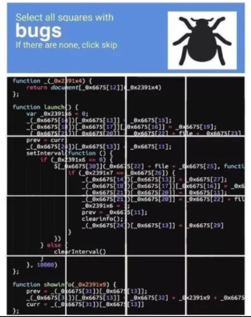 TheRealTestify's tweet image. This is going to be the new recaptcha for every software project from now on #software #softwaredeveloper #sofwaretesting #testing #testautomation