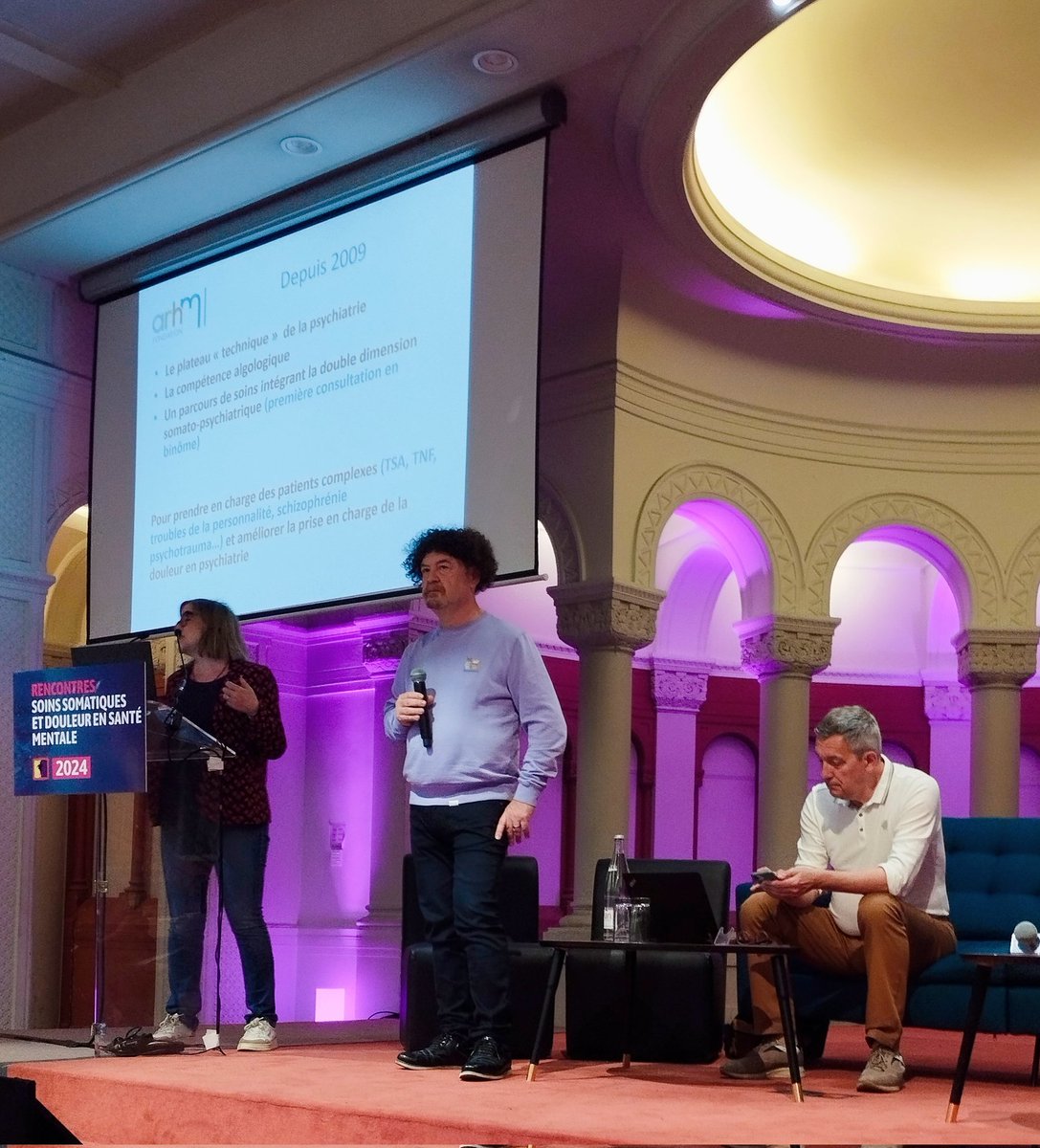 Deuxième journée des rencontres Anp3sm Soins Somatiques et Douleur en Santé Mentale !

Merci a tout les intervenants et à très vite pour la remise des prix de l'appel a poster en début d'après midi.