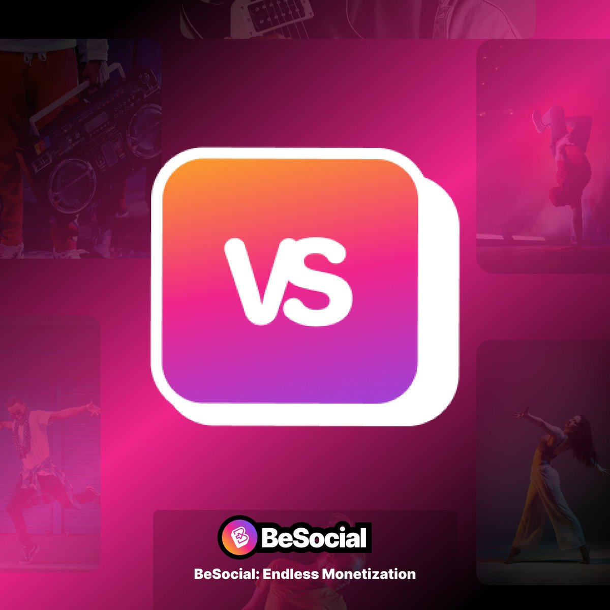 ⚔️ THE STAGE IS SET! 🔥 Bring the energy and vibes to BeSocial Battle, where talent meets competition in an electrifying showdown.🌟 🏆

Download to enter 👇
🔗 onelink.to/cqak3m