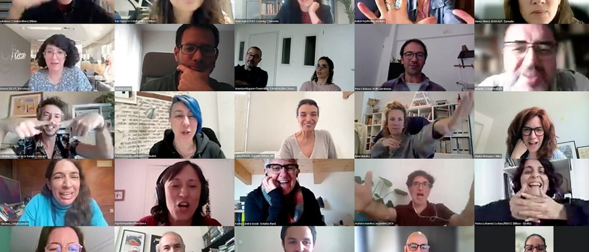 En la segunda sesión de #CAPdeCAPs, el 21 de mayo, conocimos tres casos muy diferentes <a href="/cejfe/">CEJFE</a> <a href="/olaia_agirre/">Olaia Agirre | OAZ Coaching para el cambio</a> y <a href="/labnuevoleon/">LABNL Lab Cultural Ciudadano</a>, que nos contaron sobre ciclos de vida de las CAPs, su sostenibilidad, la renovación de la comunidad, el tipo de incentivos... colaboratorioic.org/capdecaps-devo…