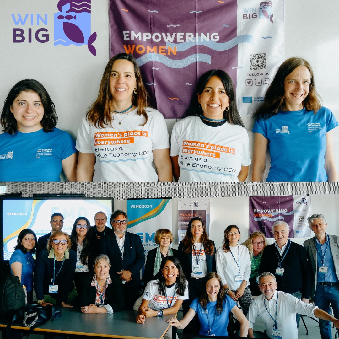 Recap of the 2nd #EMD day:

👉🏻#TETRAS ´s Workshop, where #RecirculatingAquacultureSystems was
analyzed as a solution for #AffordableFoodProduction

👉🏻 <a href="/WINBIG_EU/">WIN-BIG project</a> &amp; <a href="/Winblue_project/">Winblue</a> ´s Workshop, focused on the lack #genderdata &amp; #strategies to implement an #InclusiveBlueEconomy