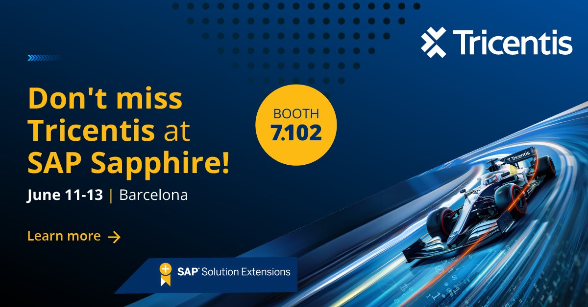 Day 1 of #SAPSapphire in Orlando was a blast but 🚨 buckle up because Barcelona is next week! 

🤩 Pre-schedule a time to meet with our #Tricentis experts, visit our booth 7.102, and attend our customer success story session with #BMW Group: bit.ly/4bJbKj1