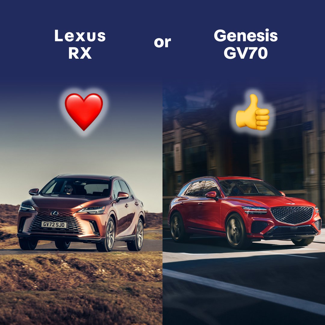 It’s the battle of the luxury SUVs 🤌 Which one will come out on top? 🤨 Vote with an emoji!
