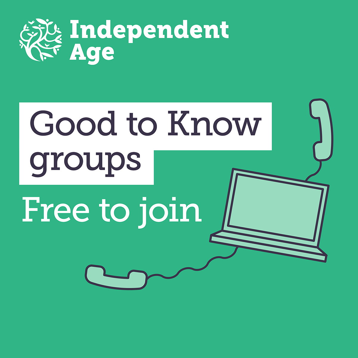 IndependentAge's tweet photo. Have you joined a Good to Know group yet?
Here's what's coming up this month:
⌛ @WeAreHourglass_ talk about abuse and neglect in later life
👫 @LinkingLivesUK discuss loneliness
💸 Get #Scamwise tips and information
Find out more and sign up here:
https://t.co/KRC0pQpnsZ https://t.co/jheSsgvAY8