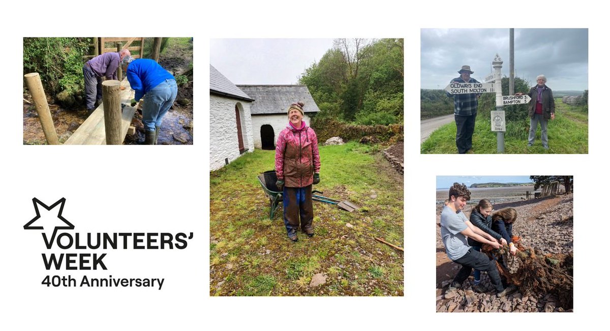 40 years ago we recruited our first volunteer. Today volunteers are improving habitats, restoring historic signposts, recording wildlife, leading guided walks and more. A much-valued part of our team. Thank you to each and every one of them for giving their time #VolunteersWeek