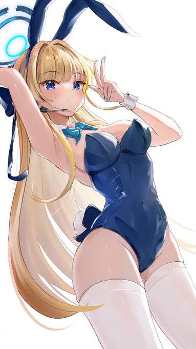 バニートキ#ブルアカ #BlueArchive #飛鳥馬トキ 