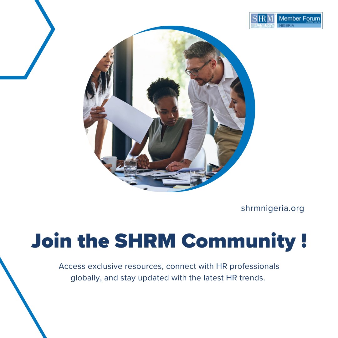 Here is why should you join the SHRM community, You get access to exclusive HR resources, connect with other HR professionals locally, and globally, and you stay updated with the latest HR trends. 
Send us a message today. #JoinSHRM #HRNetwork #Membership