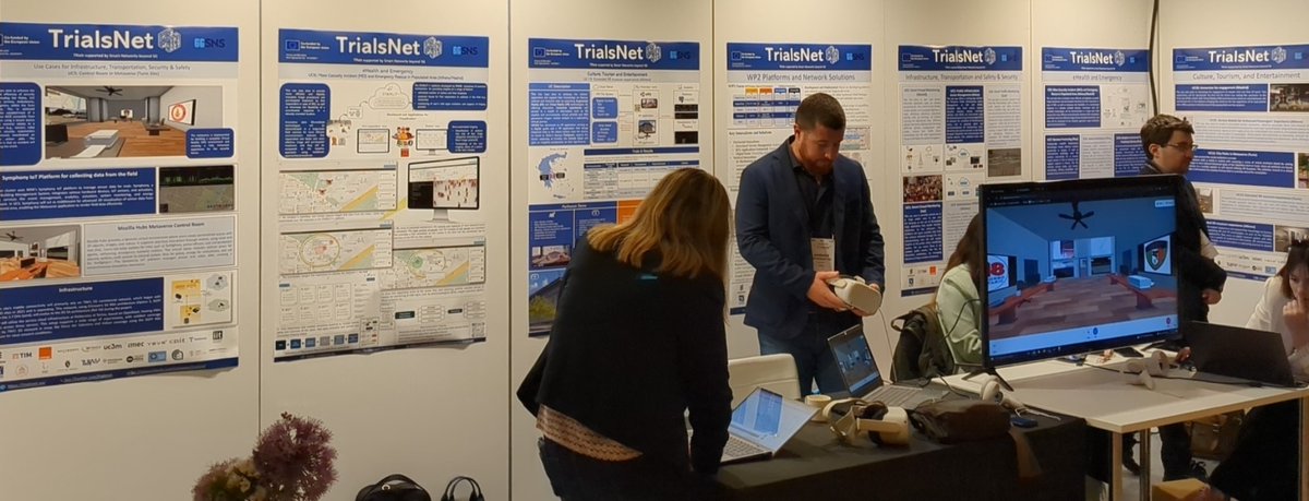 Join us at <a href="/EuCNC/">2025 EuCNC & 6G Summit</a> 
TrialsNet is at booth 27-29, presenting the project, use cases, and interactive demos!