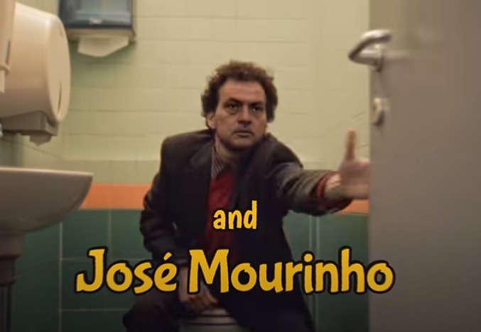 MartaMariaFCB's tweet photo. This Mourinho ad 😭 https://t.co/Vw7FPNXJc4