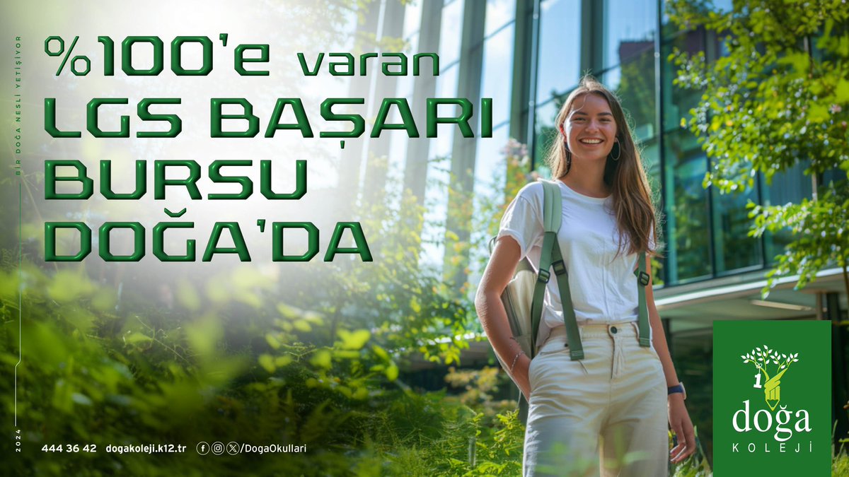 Doğa Kolejinden %100’e varan LGS Başarı Bursu ve Tercih Danışmanlığı!

Doğa Koleji sınav sonrasında da yanınızda!

%100’e varan LGS burs imkânlarımızla eğitim yolculuğunuza ışık tutuyor alanında uzman eğitimcilerimizle sunacağımız tercih danışmanlığı ile en doğru lise