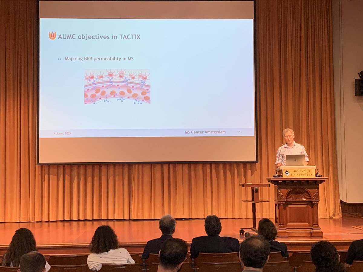 The first part of the day is concluded with presentations from Dr. Matthias Günther introducing #FraunhoferMEVIS perspective and from David Nederpelt &amp; Dr. Jan Petr introducing #AmsterdamUMC perspective 📊🔎

 #TACTIX_Twinning