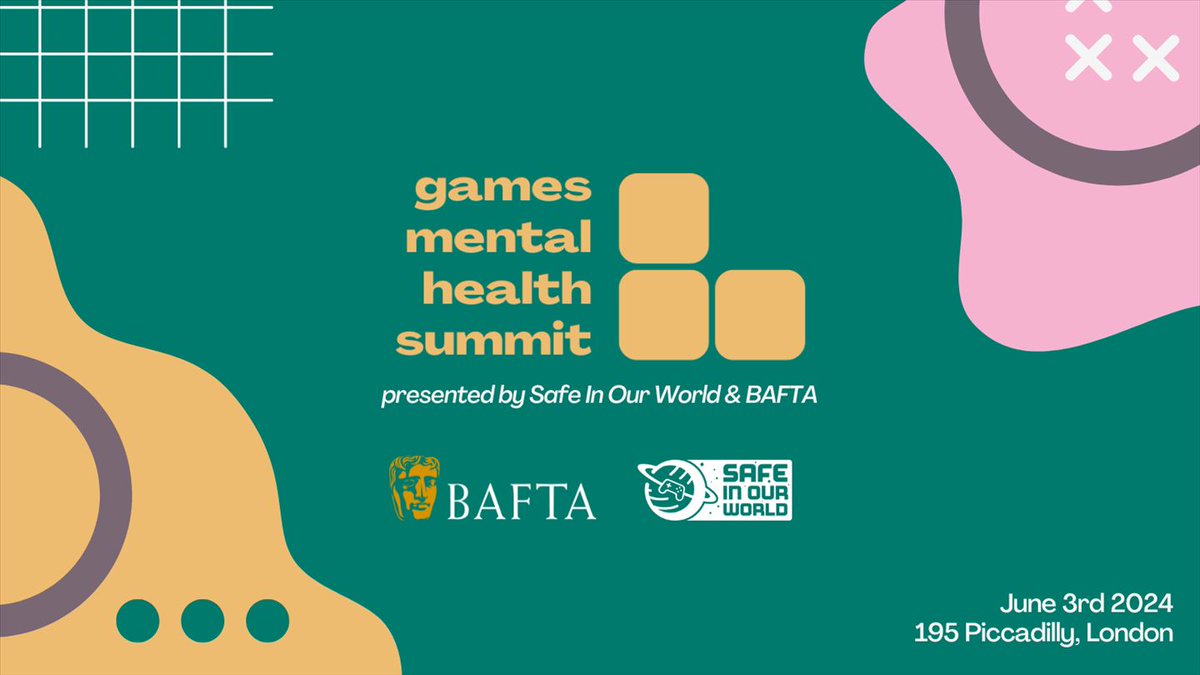 Prioritising mental health and wellbeing 💚  

On Monday, our marketing director, Emily, was a delegate at the Games Mental Health Summit hosted by the incredible Safe In Our World and BAFTA.  

Check out her top 5 takeaways on our Linkedin!
#MentalHealth #GamingIndustry