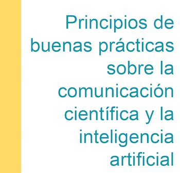 🧵1/3 📣 ¿Te interesan la comunicación científica y la Inteligencia Artificial? ✍️¡Adhiérete a los Principios de buenas prácticas! Este documento, co-creado por 125 profesionales de nuestro sector, es una guía sobre el uso de la IA en el ejercicio de la #scicom.