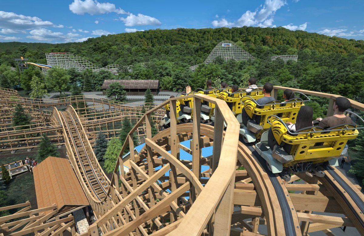 Park World Magazine (@parkworldmag) on Twitter photo The Bobcat is officially OPEN, experience this ‘first of its kind’ wooden family coaster at Six Flags!
Manufactured by The Gravity Group, this ride will take you 55 feet into the air and reaching speeds of up to 40 miles per hour! The Bobcat is officially OPEN, experience this ‘first of its kind’ wooden family coaster at Six Flags!
Manufactured by The Gravity Group, this ride will take you 55 feet into the air and reaching speeds of up to 40 miles per hour!