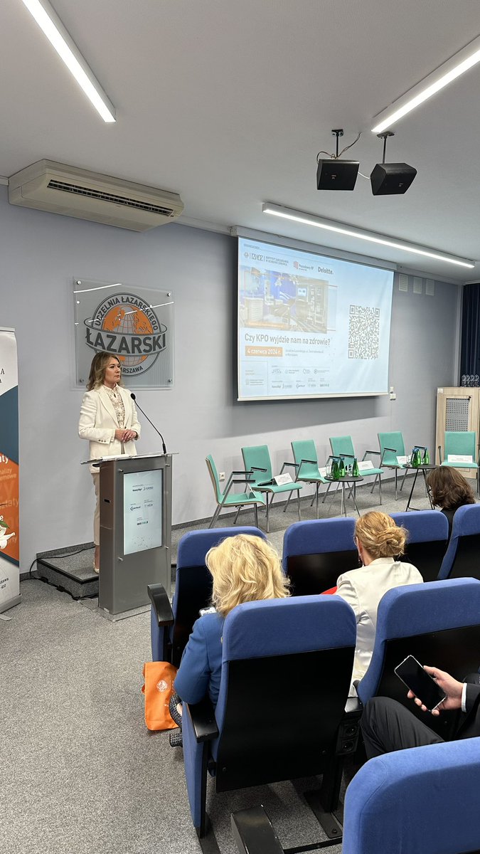 Rozpoczęła się konferencja „Czy KPO wyjdzie nam na zdrowie” z udziałem min. <a href="/KaKacperczyk/">Katarzyna Kacperczyk</a> organizowana przez IZWOZ <a href="/gosia_sobotka/">Małgorzata Gałązka -Sobotka</a>, <a href="/PracodawcyRP/">Pracodawcy RP</a>, <a href="/DeloittePolska/">Deloitte Polska</a> pod patronatem <a href="/MFIPR_GOV_PL/">Ministerstwo Funduszy i Polityki Regionalnej</a>.