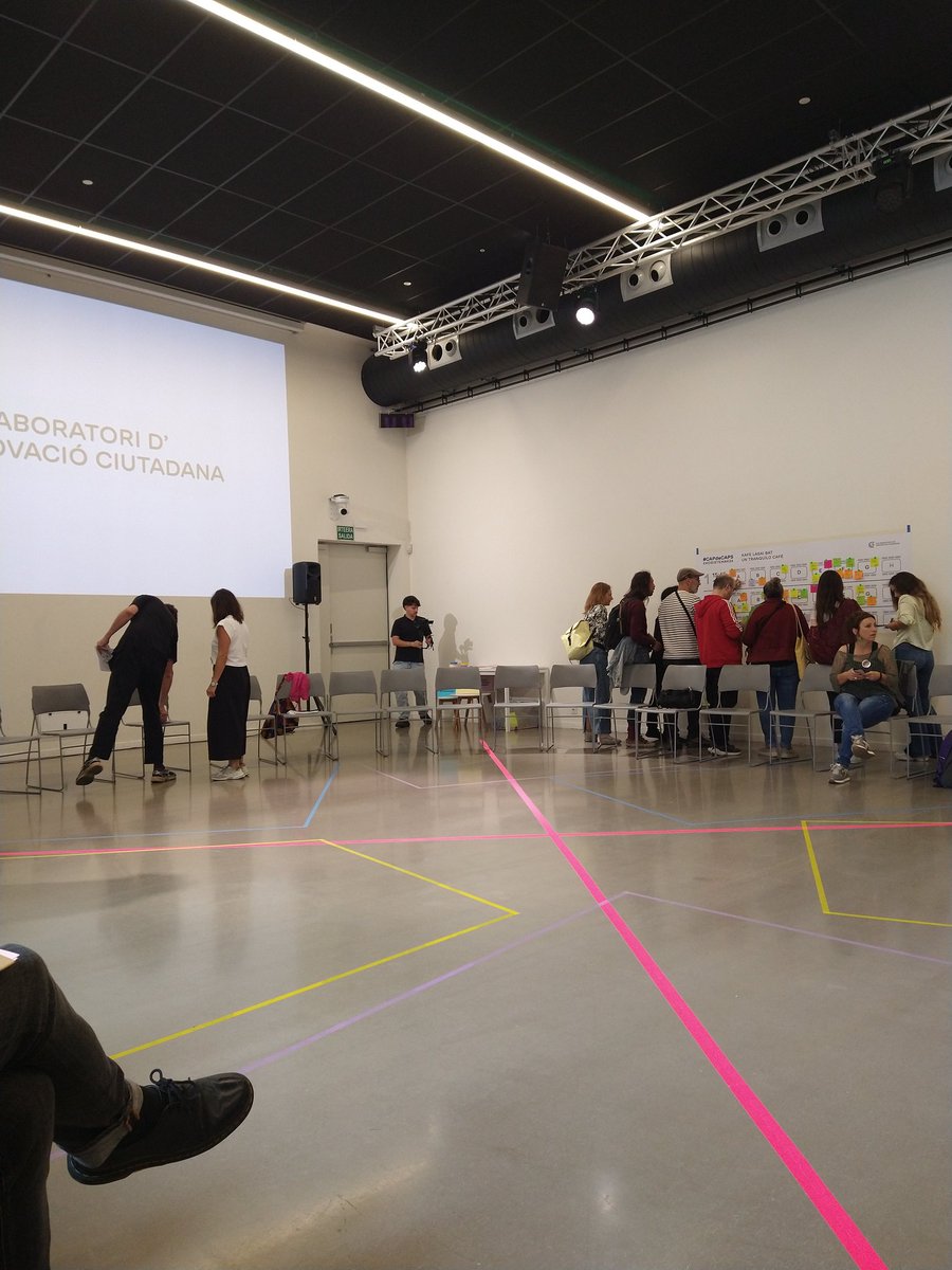 A punto de empezar el primer día del Encuentro #CAPdeCAPs para poner en común esto de las comunidades de práctica y colaboración!