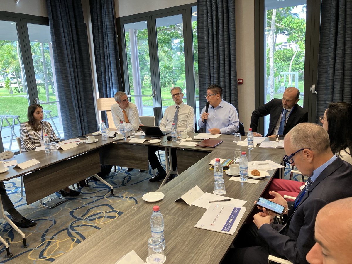 …à Cotonou cette semaine pour le #FrenchSportDays by ⁦<a href="/businessfrance/">Business France</a>⁩ : une belle délégation de 10 entreprises françaises expertes sur les sujets liés aux #GESI et infrastructures sportives sont présentes pour rencontrer leurs futurs partenaires et clients