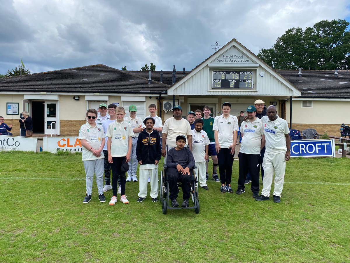 🏏𝗗𝗶𝘀𝗮𝗯𝗶𝗹𝗶𝘁𝘆 𝗰𝗿𝗶𝗰𝗸𝗲𝘁 𝗰𝗵𝗮𝗺𝗽𝗶𝗼𝗻 𝗰𝗹𝘂𝗯 𝗳𝗲𝘀𝘁𝗶𝘃𝗮𝗹

Held at Harold Wood CC last week featuring teams from <a href="/HaroldWoodCC/">Harold Wood CC</a> <a href="/Springfield_CC/">Springfield CC</a> and <a href="/Bseacc/">Brightlingsea C.C.</a> 

🦅 #FlyLikeAnEagle