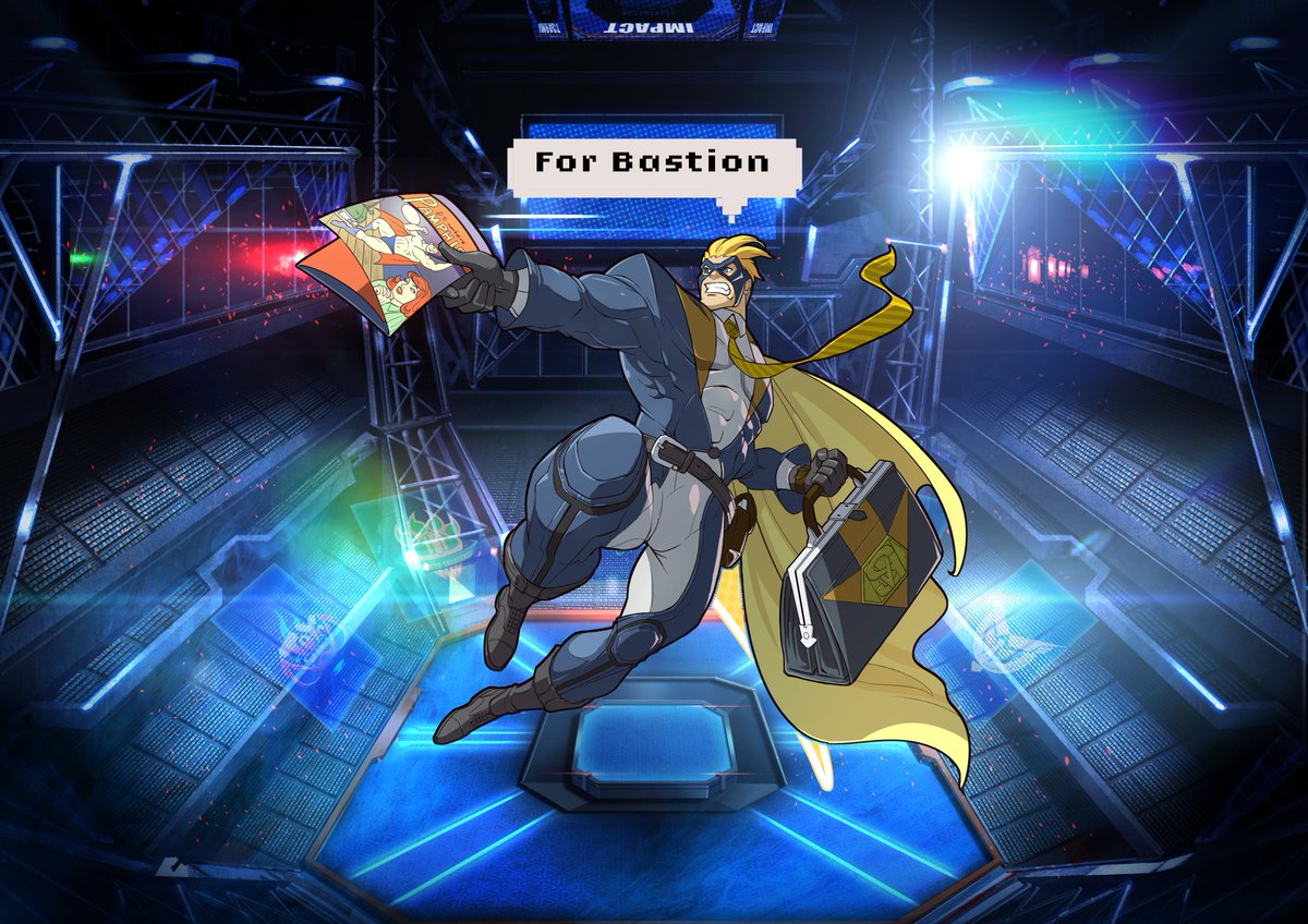 Chief Officer J has a special message from our next Chip Partner ⚔️ Tag your guess in the comments!
#ForBastion

--
For our new friends, Fight League Chip mint is happening soon in June. Guess the partner in the comments for a chance to win a coveted Bastion Chief role on