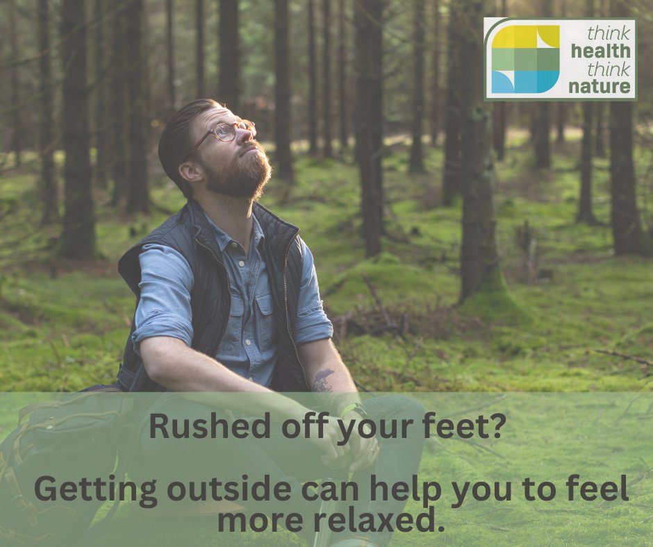 ThinkNature_'s tweet image. Rushed off your feet?
Getting outside can help you to feel more relaxed.

Have a look at our directory page to discover green health activities near you.
thinkhealththinknature.scot/directory/