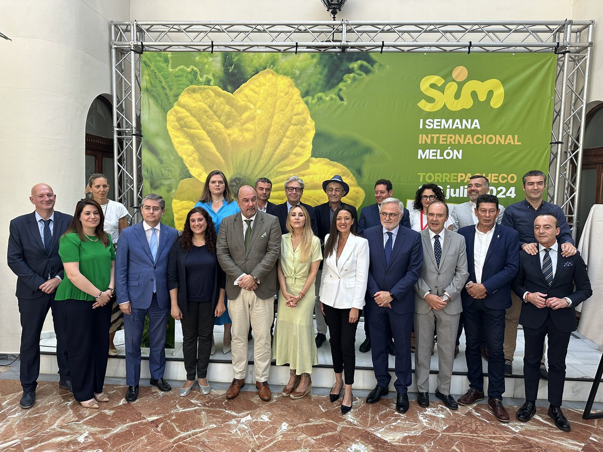 Torre Pacheco acogerá del 2 al 6 de julio de 2024 la I Semana Internacional del Melón. 
 
Actividades destinadas a poner en valor la importancia del cultivo del melón y las cualidades nutricionales de este producto desde el punto de vista empresarial, gastronómico y social.