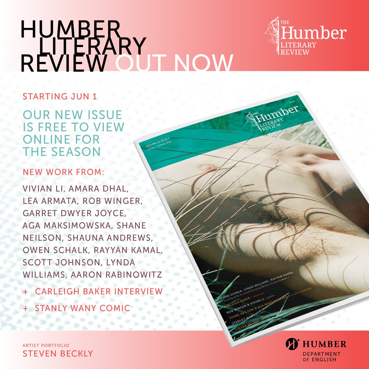 Join us! We're launching this issue and celebrating our previous one too on Wednesday, June 19th at The Piston.