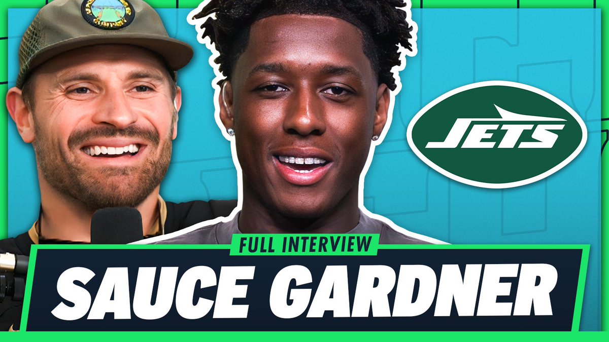 greenlight's tweet photo. 🚨SAUCE GARDNER🚨

- NY Jets defense
- Aaron Rodgers’ return
- Madden vs Sketch 
- New NFL Rules
- Cincinnati alum with the Kelces
- Playing the Dolphins
- New Jets jerseys

- Caitlin Clark &amp; the WNBA
- Justin Jefferson
- Mailbag

https://t.co/WDxBGndf5G

https://t.co/AnUeYxCvwa https://t.co/D36OBcf9xE