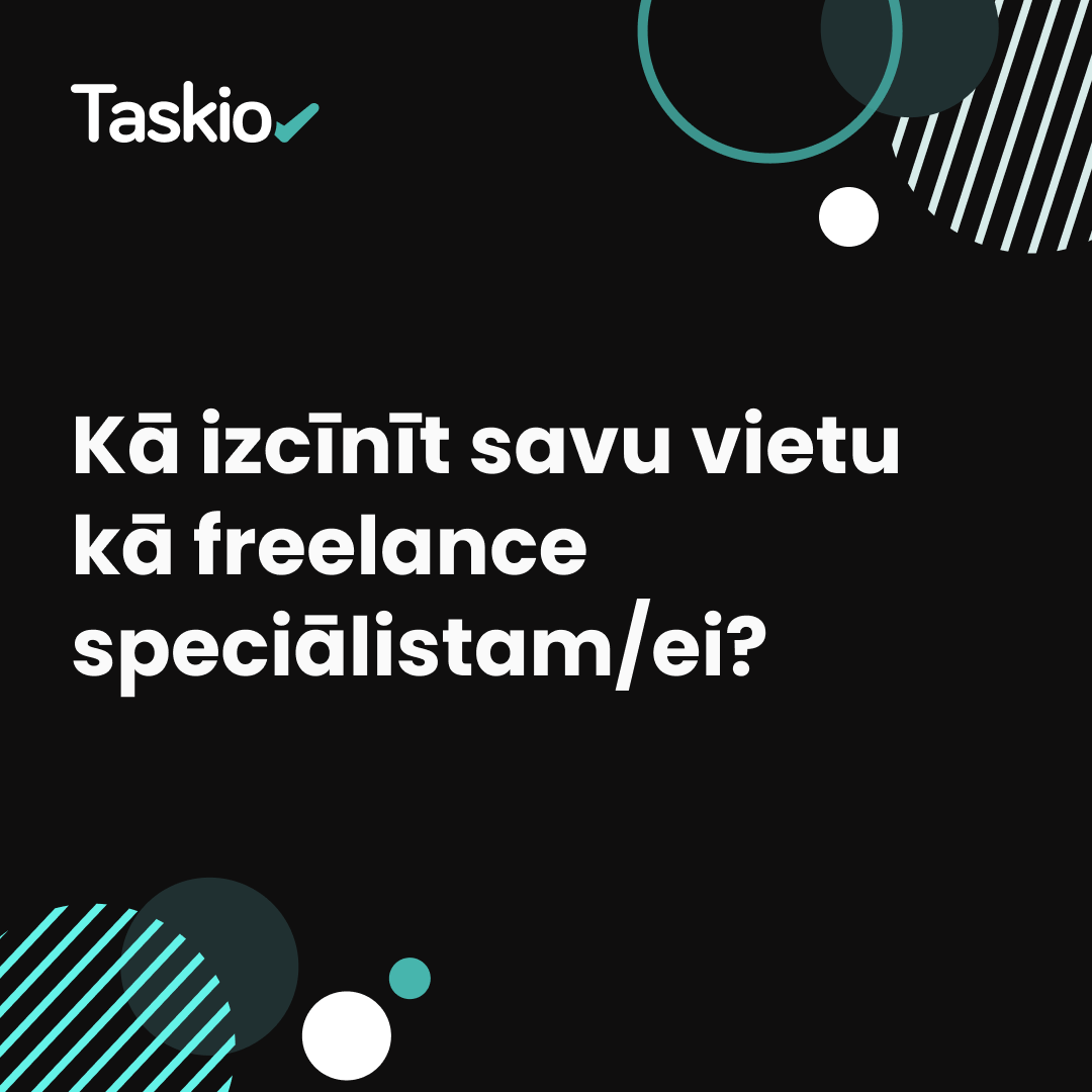 TaskioLV's tweet photo. Kā izcīnīt savu vietu kā freelance speciālistam/ei?

Šeit pāris ieteikumi no Taskio komandas! ⬇️

1️⃣ Izcel savas prasmes izpildītāja profilā - jo ilustratīvāki paraugi, jo labāk!

2️⃣ Pilnveido savas prasmes ar online kursu palīdzību! Sertifikācijas nāks tikai par labu tavam profilam!

3️⃣ Iegūsti un uzturi kontaktus profesionālajā vidē! Tur, kur apgrozās tavi profesijas biedri, visticamāk apgrozās arī tavi potenciālie klienti!

Ja vēlies iegūt vairāk informācijas para gabaldarbu ekonomikas un freelance darba tendencēm Latvijā un pasaulē, apmeklē Taskio bloga sekciju! 👈

Izmēģini platformu jau šodien!

📲 GooglePlay https://t.co/ofOV7Iu04E
📲 AppStore https://t.co/644TWVLrTe
💻 Tiešsaistē https://t.co/RqVvcru4hy

#helpinghands #freelancer #freelance #tips #outsourcing #gabaldarbs #atrodimeistaru #BeFirst #starttoday
