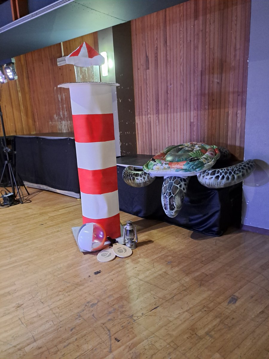 Installation des décors pour Le voyage de Nyamba : une tortue du fond des mers de Coralie Fayolle donné par l'option chorale du collège de Foix et le chœur d'enfants du conservatoire de Foix <a href="/AArdemus/">Association A.R.D.E.MU.S</a> <a href="/DAACToulouse/">DAAC Toulouse</a> <a href="/NellyVigne/">Nelly Vigne</a> <a href="/CollegeLakanal/">Lakanal</a> <a href="/MusiqueToulouse/">Education musicale - Toulouse</a> 🎵🎶