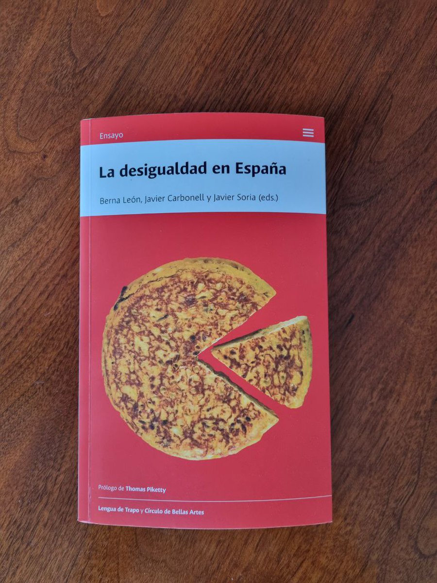 Este libro coordinado por <a href="/berna_leon/">Berna León</a>, <a href="/javierccll/">Javier Carbonell</a> y <a href="/JavierSoriaEsp/">Javier Soria</a> aborda el principal desafío de nuestra época: construir sociedades más igualitarias frente a la emergencia ecológica y el avance reaccionario. 

La desigualdad es una decisión política. Combatirla, también.