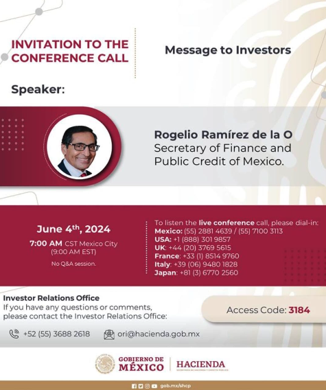 SocCivilMx's tweet photo. TRATAN DE CALMAR LOS MERCADOS FINANCIEROS

Invitan a inversionistas a conferencia telefónica (como en los 80s y 90s)... imposible conectarse, primero entraba uno y con música de elevador te dejaban esperando y te cuelgan, después de intentarlo varias veces decía ocupado, muchos casos como este.

Así la tarjeta de presentación del próxima administración ante la comunidad financiera internacional.

DUELE