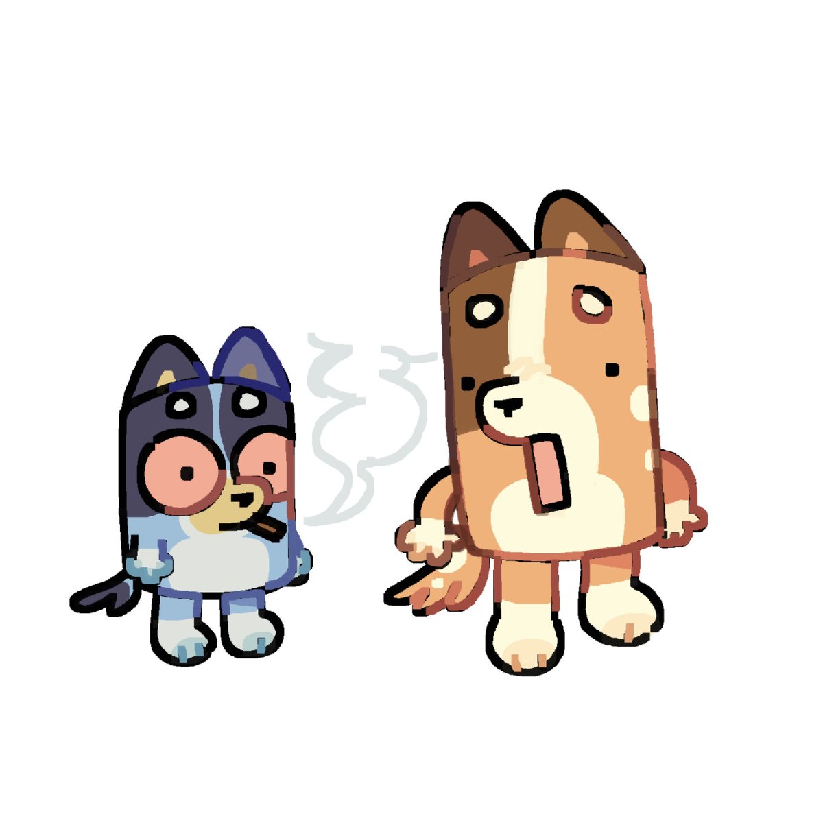 she found mums old stash #bluey