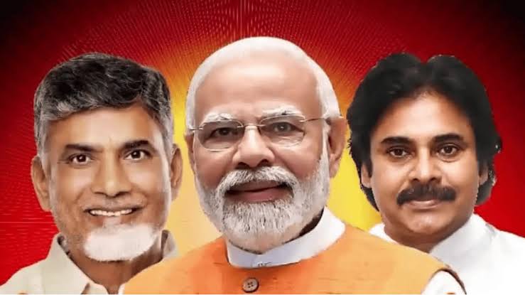 KPavan98573105's tweet photo. Heartily Congratulations 🎉 To @ncbn sir @PawanKalyan sir @narendramodi ji on your  victory in the Lok Sabha election! Your dedication and hard work have truly paid off. Wishing you all the best as you serve and lead our Andhra Pradesh forward! ❤️
#LoksabhaPollResults #AP https://t.co/Hz0NYl7tnd