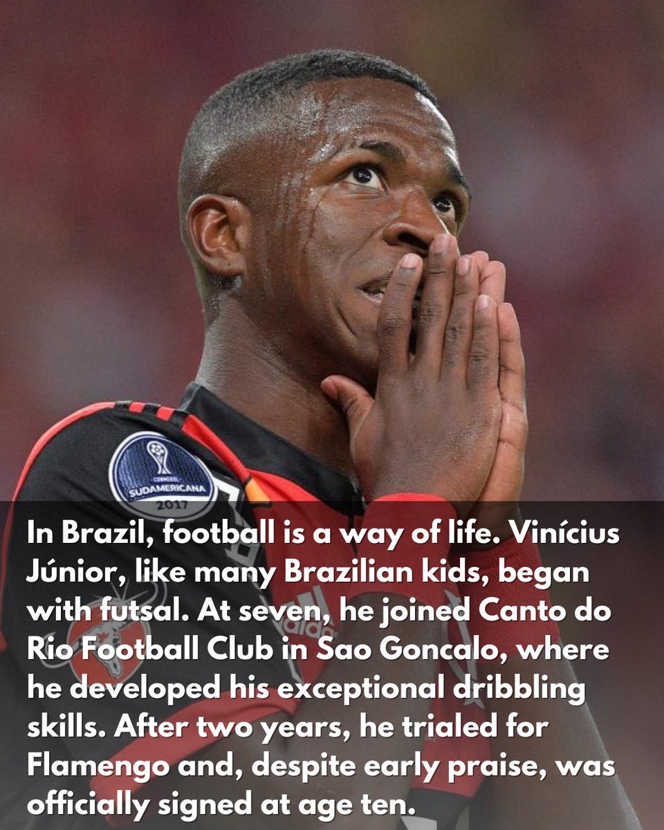 gsportsgh's tweet image. Since everyone is talking about him, why we don’t we join in? 

Here are some fun facts about Vinicius Jr. 

Poll in thread 👇🏾

#funfacttuesday #welovesportsculture ❤️⚽️🇬🇭