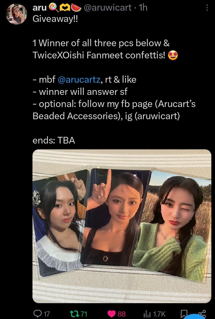 Aea99805168's tweet photo. @aruwicart @arucartz Done https://t.co/cVCQjOcF1l