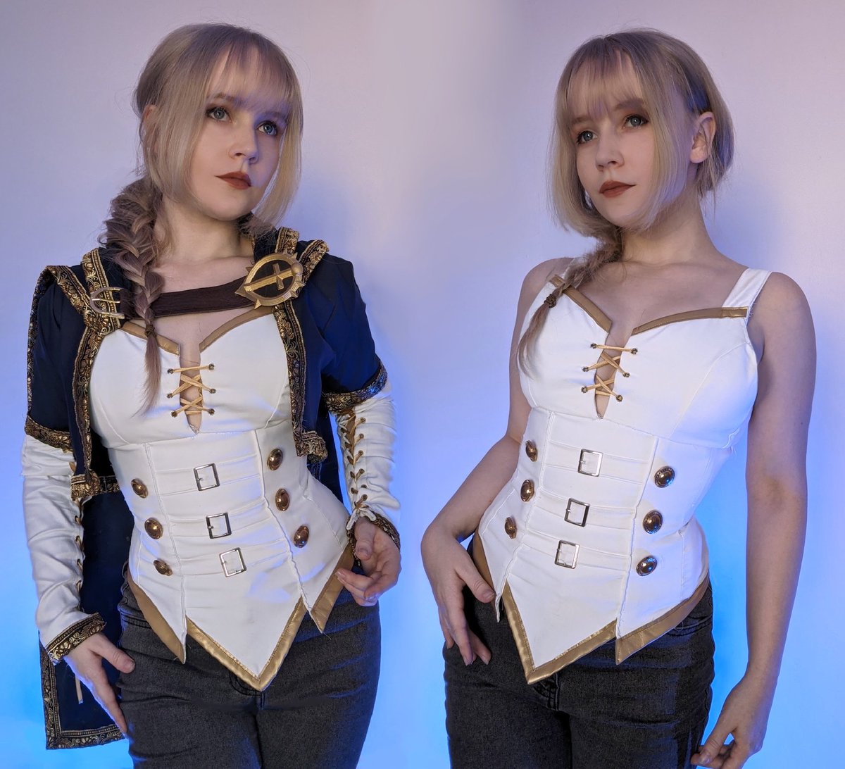 paindepeche's tweet photo. Realised I never shared these here but!! Jaina corset/jacket layers! โ
And her first con photos will be dropping tomorrow ;)
@Warcraft #jainaproudmoore #jainawow #worldofwarcraft #wowcosplay https://t.co/aIXenlEBpf
