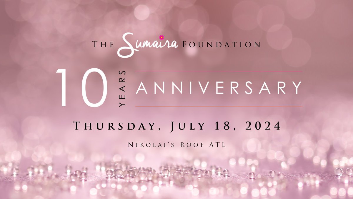 Join us on July 18th at 7PM in Atlanta to celebrate 10 years of TSF🩷🧡💛Let's commemorate a decade of impact while raising funds to support #NMOSD &amp; #MOGAD research.

This event will take place the night before AAN Summer Conference Autoimmune Neurology

tinyurl.com/10YearsOfTSF