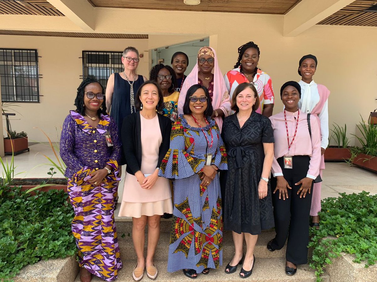 CanHCGhana's tweet photo. #CanadaInGhana was pleased to welcome African Women Leaders Network as they shared their ambitious agenda for more inclusive political participation for women leaders in upcoming 🇬🇭 elections. 

Pleased to see how much @AWLN_GHANA has grown since its launch in 2022.

#FemParl https://t.co/ol1mA8lCKF