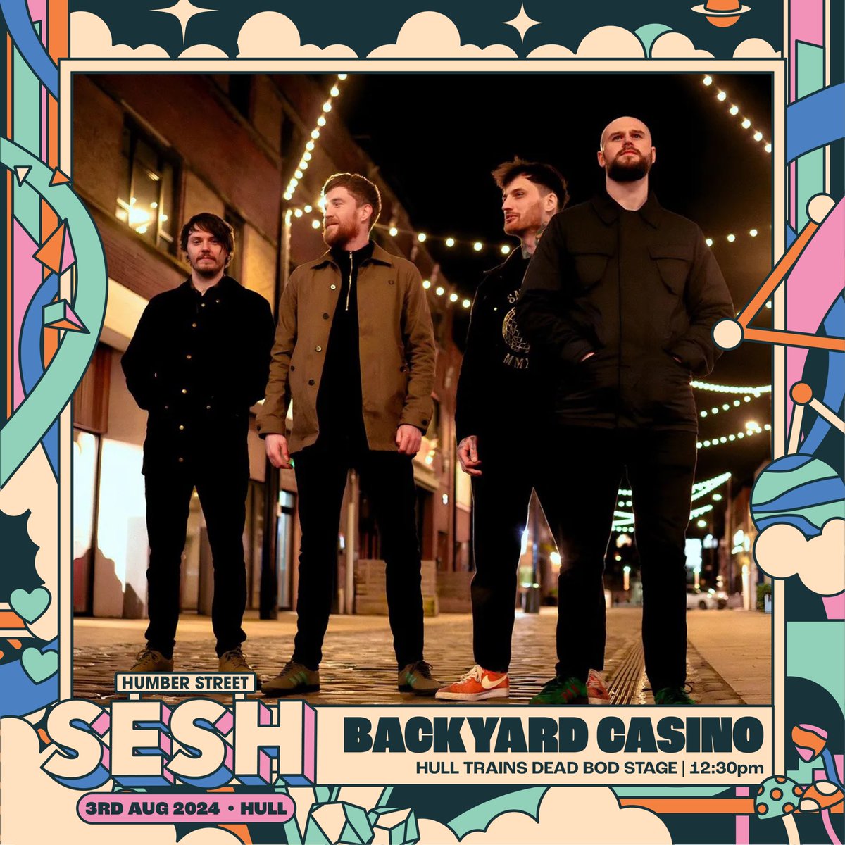 Backyard Casino (@backyardcasino) on Twitter photo 📣Announcement📣
We are absolutely buzzing to announce we’ll be playing this year’s <a href="/HumberStSesh/">Humber Street Sesh</a> on the Dead Bod Stage on the 3rd August! 🎙️🎸
Bring it on! It’s gonna be mega🔥🚀
BYC
#hss #byc #live #sesh #gig #festival #humberstreetsesh #hull #music #musician #letshaveit 📣Announcement📣
We are absolutely buzzing to announce we’ll be playing this year’s <a href="/HumberStSesh/">Humber Street Sesh</a> on the Dead Bod Stage on the 3rd August! 🎙️🎸
Bring it on! It’s gonna be mega🔥🚀
BYC
#hss #byc #live #sesh #gig #festival #humberstreetsesh #hull #music #musician #letshaveit