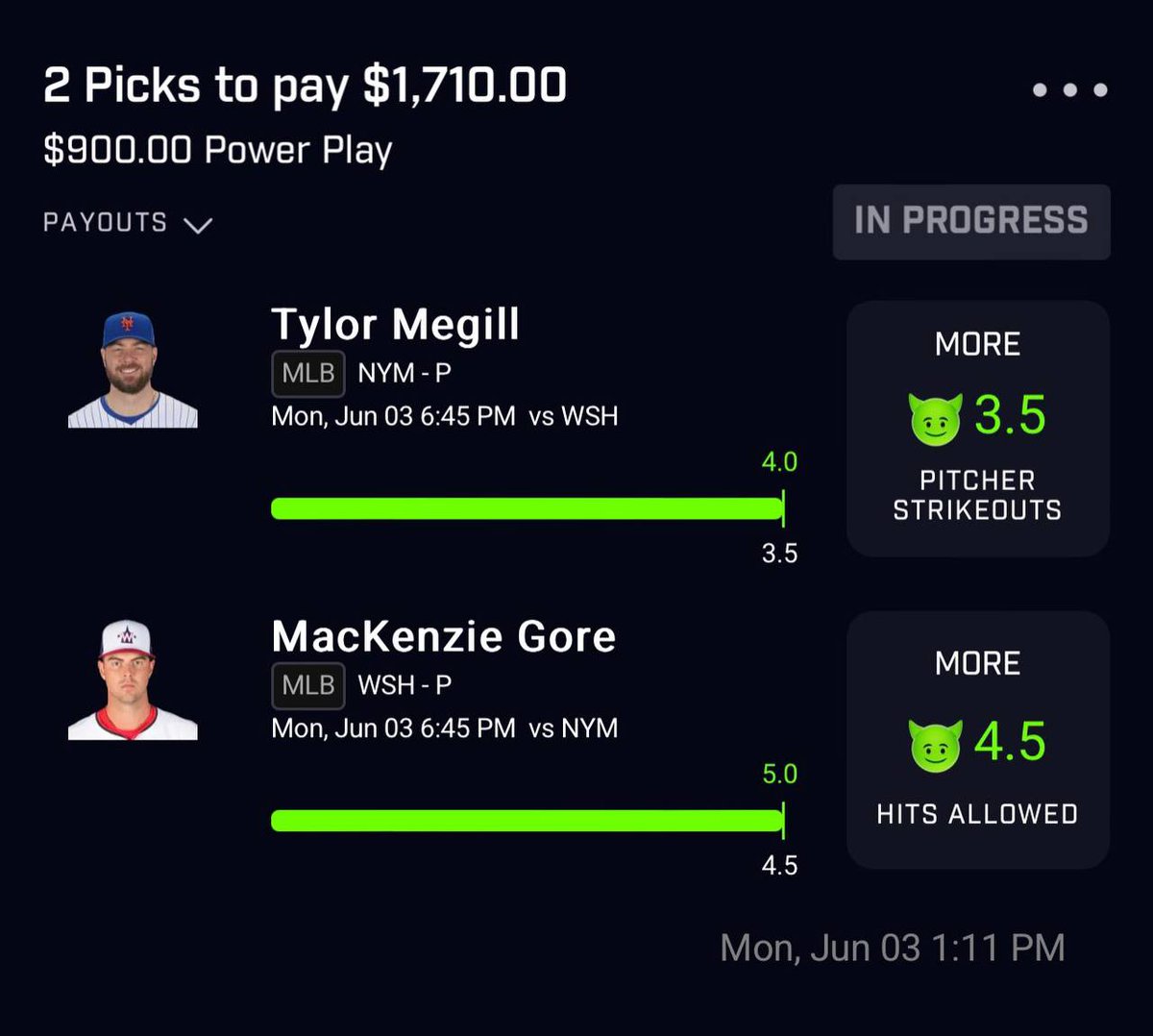 CASHHHHHHHH IT 💸🤑🤑 click the link below 👇 to start winning like that 💰💰

t.me/+37irwrDKIvJiN…

#PrizePicksMLB #PrizePicksNBA #PrizePicksSoccer #PrizePicks #PrizePicksNFL #NFL       #MLB #BettingPicks #FreePicks #GamblingTwitter #GamblingX