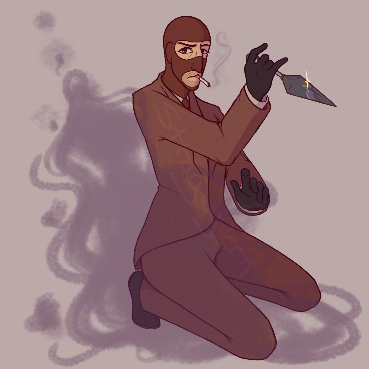 straywyvern's tweet photo. How Kunai Spies look at you after missing a trickstab https://t.co/EEOcSi4wwW