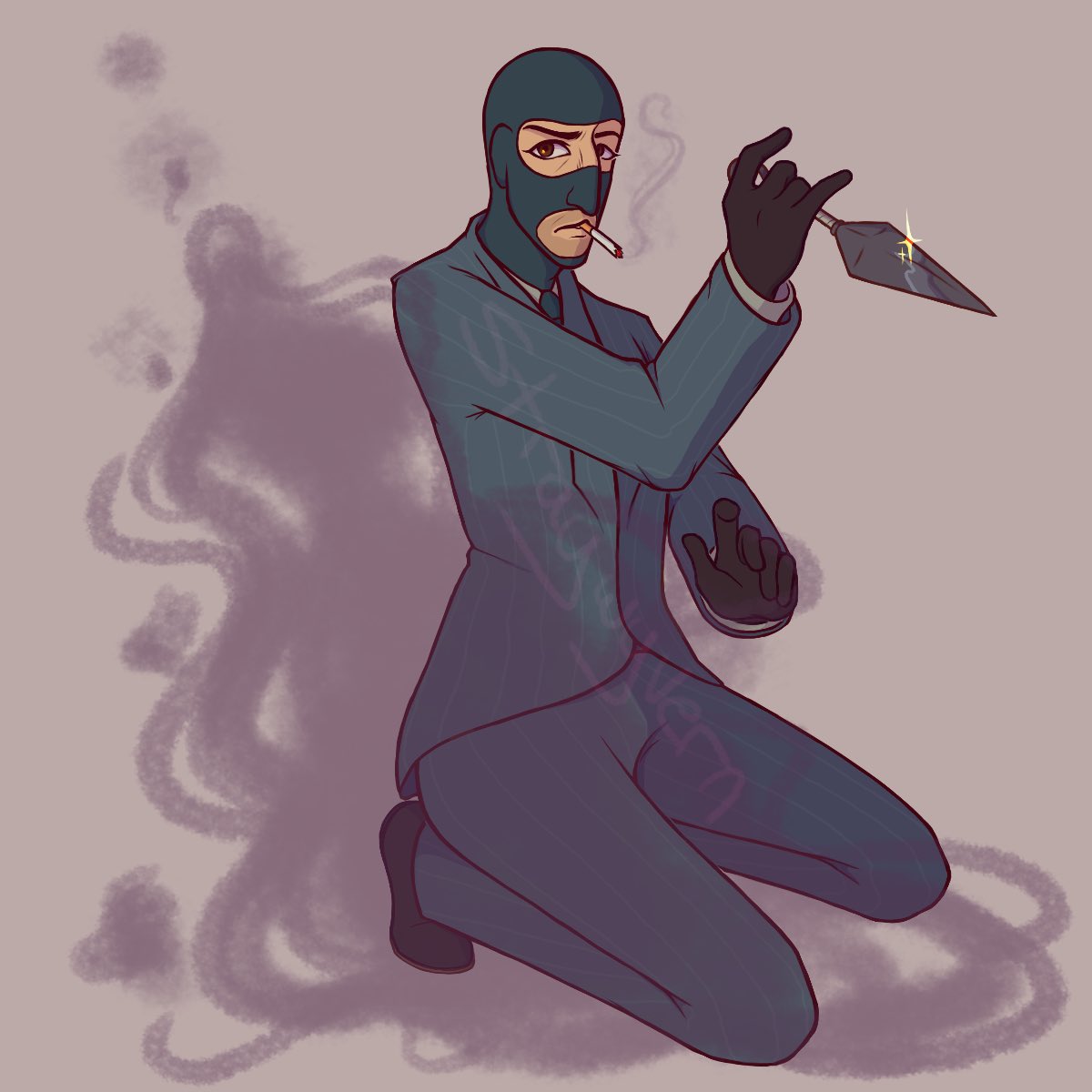 straywyvern's tweet photo. How Kunai Spies look at you after missing a trickstab https://t.co/EEOcSi4wwW