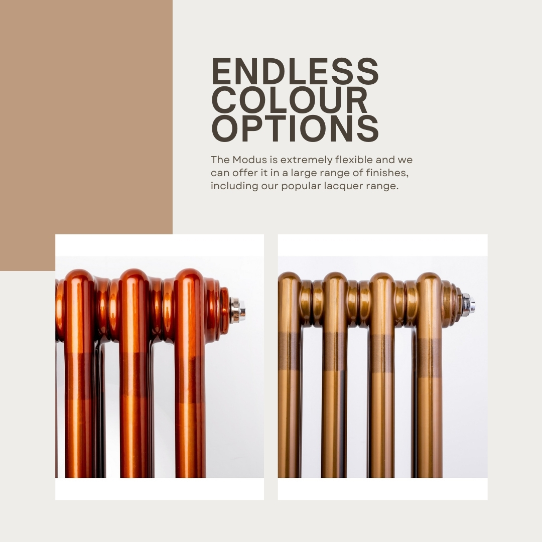 DQ Picks ➡️ Our MD Stewart favours the ever-popular Modus multi-column!  He agrees with the consensus that our multi-column is a classic and works so well in any environment and with any décor. #radiator #mildsteel #modus #heating #plumbing