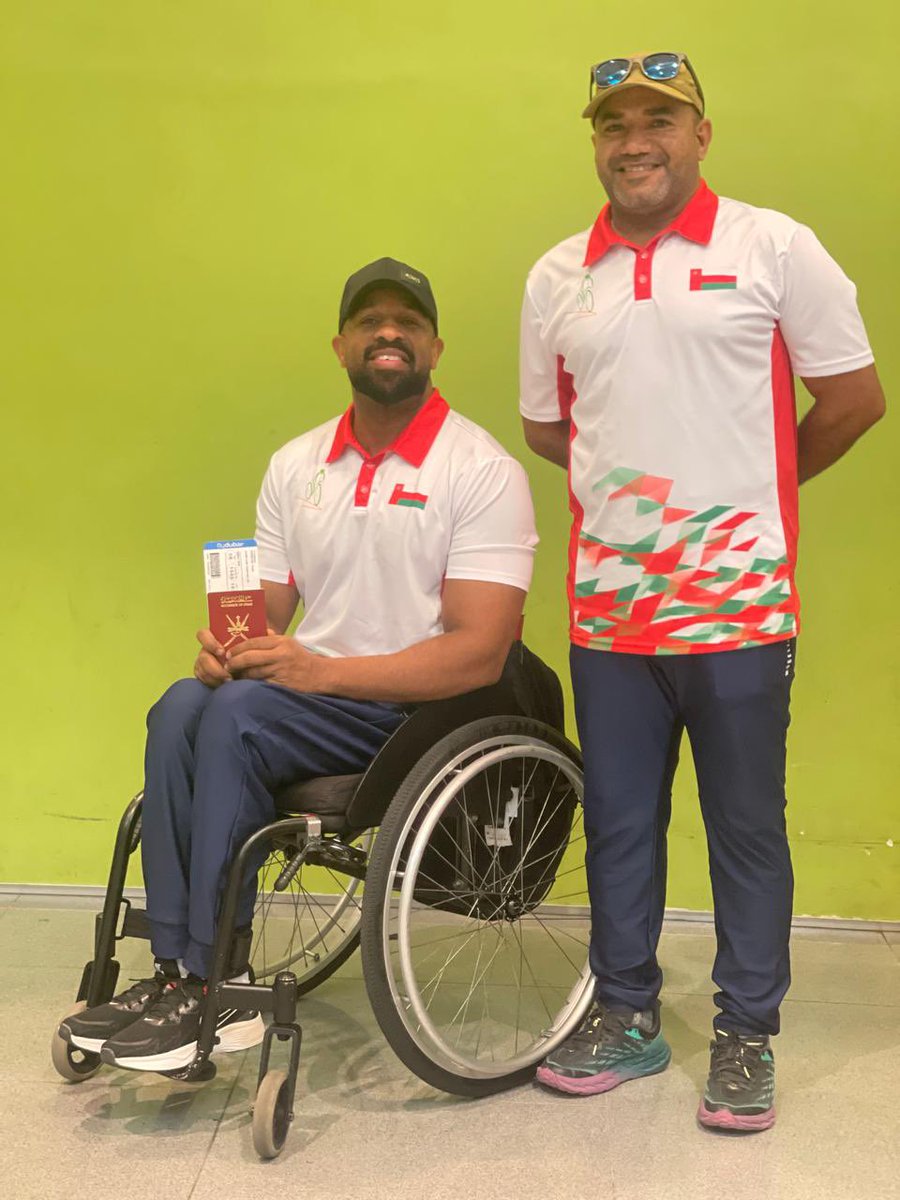 تشارك اللجنة البارالمبيةالعمانية في بطولة اسيا للدرجات الهوائية  في كازخستان خلال الفترة من ٣-٧ بونيو ٢٠٢٤م 
يمثل السلطنة في هذه البطولة الاسيوية لدراجات اليدوية لذوي الاعاقة اللاعب سامي بن سالم السليمي ومشرفه الفني الفاضل / على العنقودي.