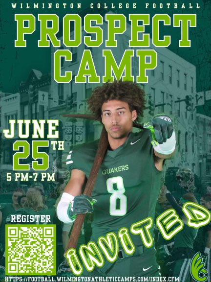 Thank you Coach Burke or the camp invite, looking forward to be there
