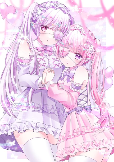 「lolita fashion purple eyes」 illustration images(Latest)