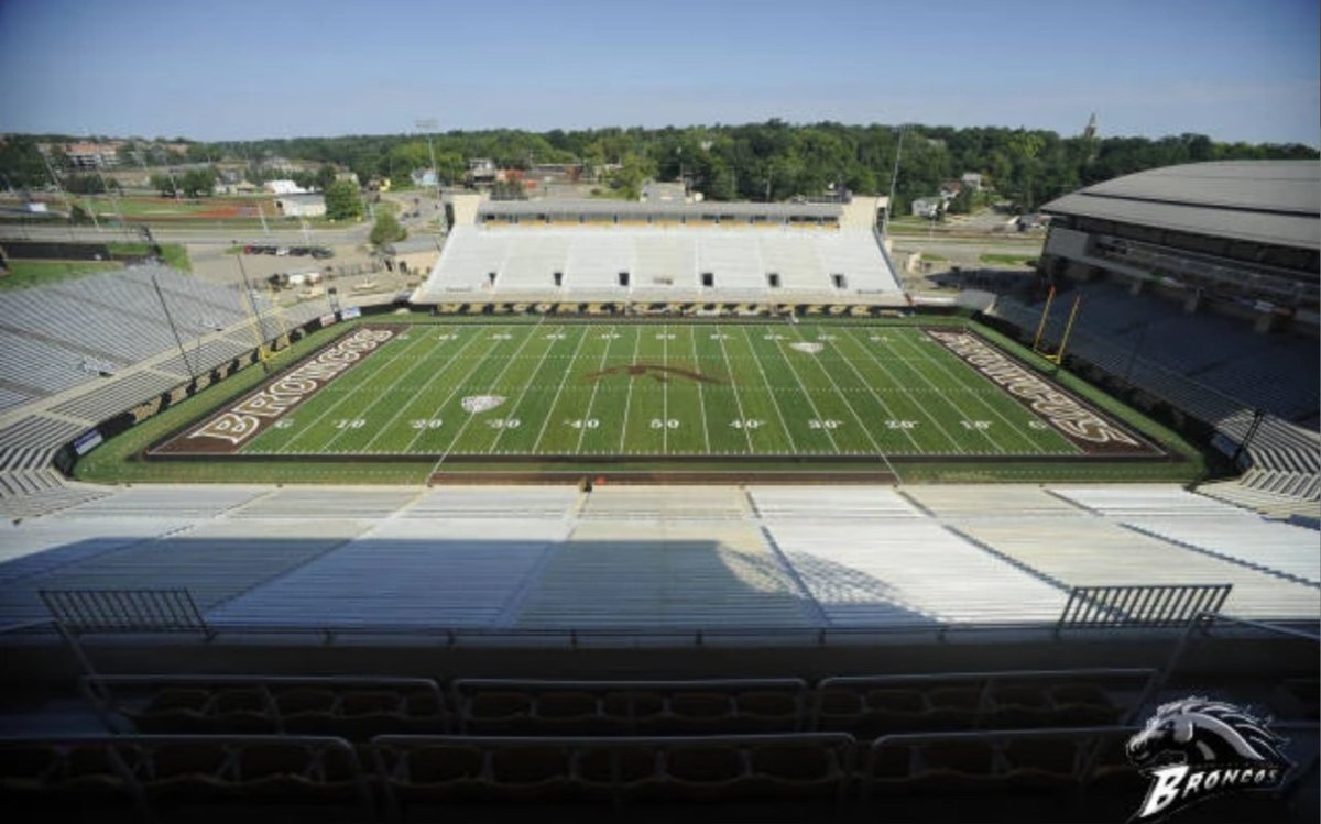 @TheMSCPodcast Stadium stand alone UA! Atmosphere I can see WMU during Row the Boat days.